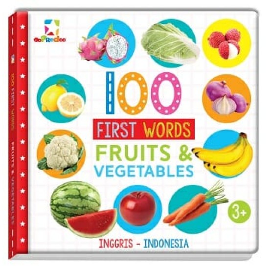 Opredo 100 First Words : Fruits and Vegetables