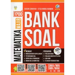 SMA/MA SMK/MAK Kl.X XI XII 1700 Plus Bank Soal Mtk Wajib K13 SMA/MA SMK/MAK Kl.X XI XII 1700 Plus Bank Soal Mtk Wajib K13