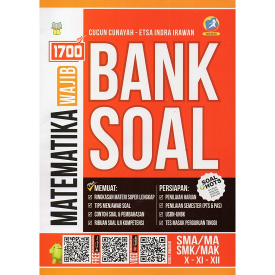 SMA/MA SMK/MAK Kl.X XI XII 1700 Plus Bank Soal Mtk Wajib K13