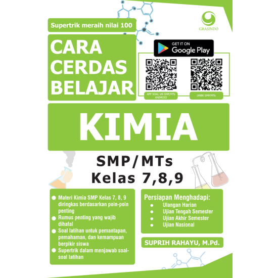 Cara Cerdas Belajar Kimia SMP/MTs Kelas 7, 8, 9