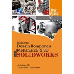 Trik Ajaib: Membuat Desain Komponen Mekanis 2D Dan 3D Menggunakan Solidworks Trik Ajaib: Membuat Desain Komponen Mekanis 2D Dan 3D Menggunakan Solidworks