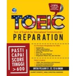 TOEIC Preparation, Test of English for International Communication + cd + file pendukung TOEIC Preparation, Test of English for International Communication + cd + file pendukung