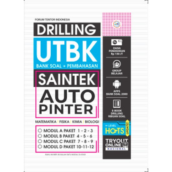 Drilling Utbk Bank Soal Pembahasan Saintek Auto Pinter