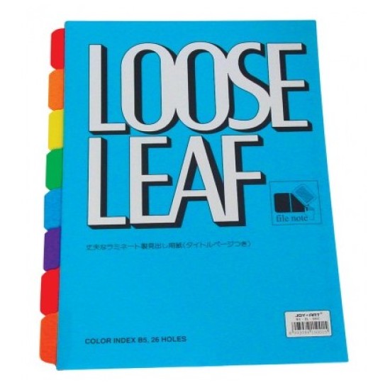 Joyko Loose Leaf Joy Art Color Index B5-IL-08C (Pack)
