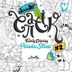 Doodle Cantik Family Coloring Pereda Stress #2 Doodle Cantik Family Coloring Pereda Stress #2