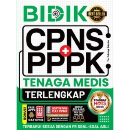 Buku BIDIK CPNS + PPPK TENAGA MEDIS - 2021