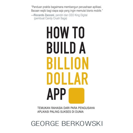 How To Build A Billion Dollar App (Hard Cover)