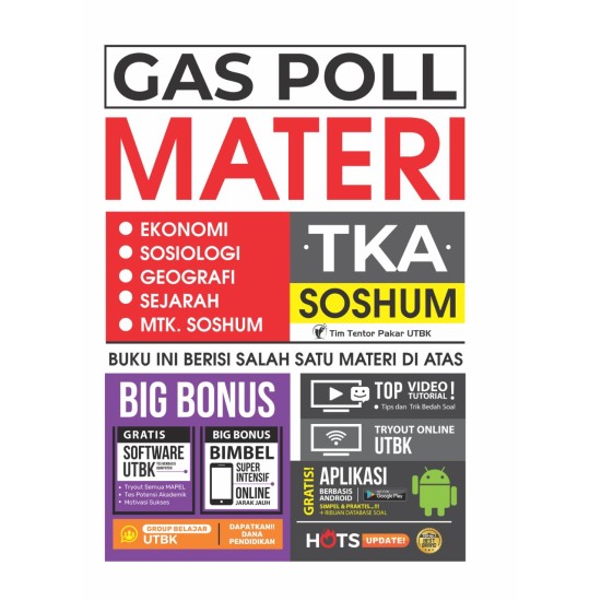 GAS POLL Materi Terlengkap SBMPTN TKA SOSHUM (Matematika SOSHUM)