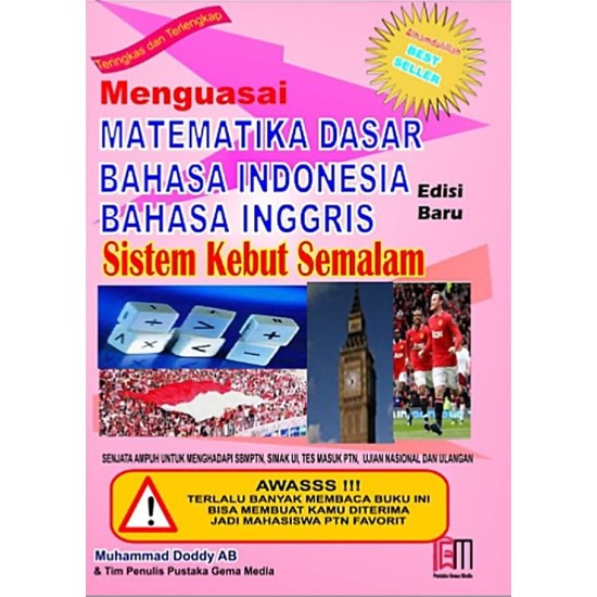 Menguasai Matematika Dasar, Bahasa Indoensia, Bahasa Inggris
