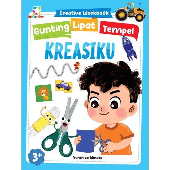 Opredo Creative Workbook Gunting Lipat Tempel: Kreasiku