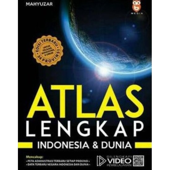 ATLAS LENGKAP INDONESIA & DUNIA DILENGKAPI VIDEO PEMBELAJARAN