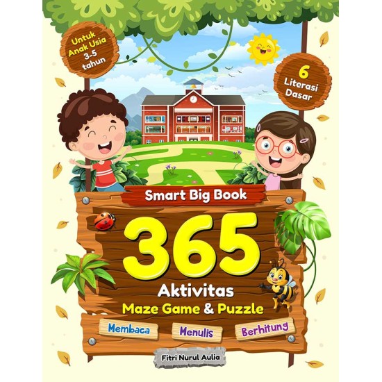 SMART BIG BOOK : 365 AKTIVITAS MAZE GAME & PUZZLE