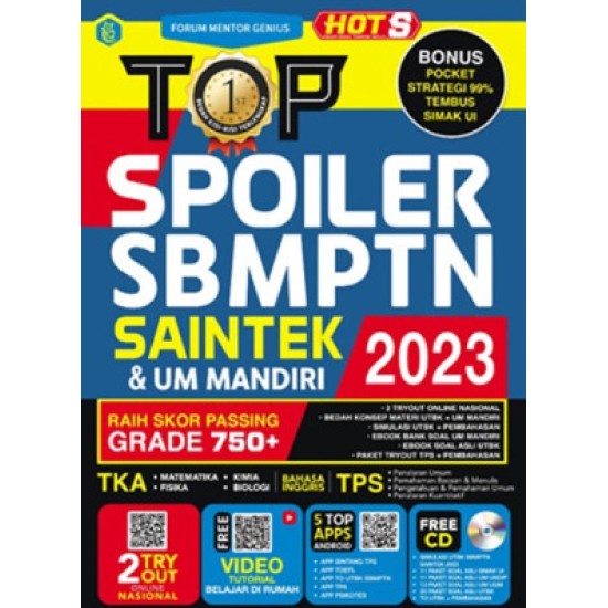 TOP SPOILER SBMPTN SAINTEK 2023