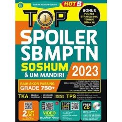 TOP SPOILER SBMPTN & UM MANDIRI SOSHUM 2023 + CD ( BONUS POCKET BOOK) TOP SPOILER SBMPTN & UM MANDIRI SOSHUM 2023 + CD ( BONUS POCKET BOOK)