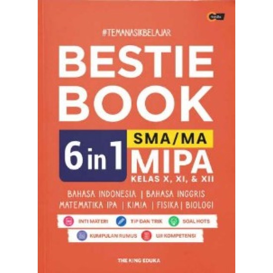 Bestie Book SMA/MA MIPA Kelas X, XI, & XII