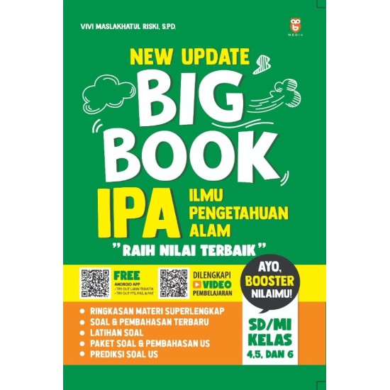New Update Big Book IPA SD/MI Kelas 4,5,6