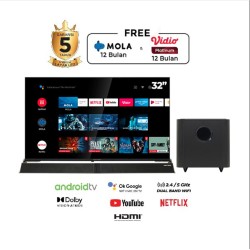 LED TV 32 INCH POLYTRON HD ANDROID TV SOUNDBAR PLD-32BAG9858 / PLD 32BAG9858 / PLD32BAG9858 LED TV 32 INCH POLYTRON HD ANDROID TV SOUNDBAR PLD-32BAG9858 / PLD 32BAG9858 / PLD32BAG9858