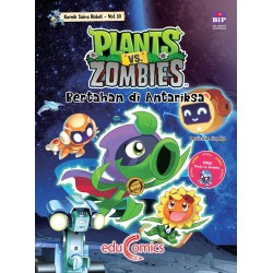 Educomics Plants Vs Zombies Komik Sains Robot 10: Bertahan di Antariksa Educomics Plants Vs Zombies Komik Sains Robot 10: Bertahan di Antariksa