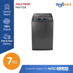 MESIN CUCI 1 TABUNG POLYTRON TOP LOADING 7 KG PAW-7028 / PAW 7028 / PAW7028 MESIN CUCI 1 TABUNG POLYTRON TOP LOADING 7 KG PAW-7028 / PAW 7028 / PAW7028