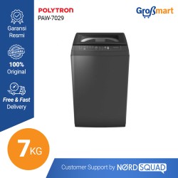 Mesin Cuci 1 Tabung polytron 7 KG Top Loading PAW 7029 / PAW-7029 / PAW7029 Mesin Cuci 1 Tabung polytron 7 KG Top Loading PAW 7029 / PAW-7029 / PAW7029