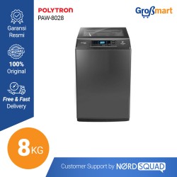 Mesin Cuci 1 Tabung Polytron Top Loading 8 Kg PAW-8028 Mesin Cuci 1 Tabung Polytron Top Loading 8 Kg PAW-8028