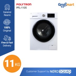 Mesin Cuci 1 Tabung Polytron 11 Kg Front Loading PFL-1105 Mesin Cuci 1 Tabung Polytron 11 Kg Front Loading PFL-1105