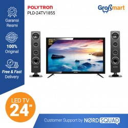 LED TV 24 INCH POLYTRON HD READY CINEMAX SOUND TOWER PLD-24TV1855 / PLD 24TV1855 / PLD24TV1855 LED TV 24 INCH POLYTRON HD READY CINEMAX SOUND TOWER PLD-24TV1855 / PLD 24TV1855 / PLD24TV1855