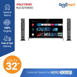 LED TV 32 Inch Polytron HD Ready GOOGLE TV Tower Speaker PLD-32TG9055 / PLD 32TG9055 / PLD32TG9055 LED TV 32 Inch Polytron HD Ready GOOGLE TV Tower Speaker PLD-32TG9055 / PLD 32TG9055 / PLD32TG9055
