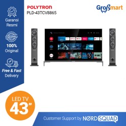 LED 43 INCH SMART TV POLYTRON PLD-43TCV8865 / PLD 43TCV8865 / PLD43TCV8865 LED 43 INCH SMART TV POLYTRON PLD-43TCV8865 / PLD 43TCV8865 / PLD43TCV8865