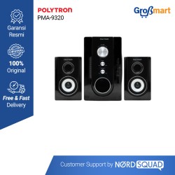 MULTIMEDIA SPEAKER BLUETOOTH POLYTRON PORTABEL PMA-9320 MULTIMEDIA SPEAKER BLUETOOTH POLYTRON PORTABEL PMA-9320