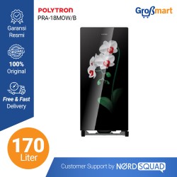 Kulkas 1 Pintu Polytron 170 liter PRA-18MOW/MOB/MTR Kulkas 1 Pintu Polytron 170 liter PRA-18MOW/MOB/MTR