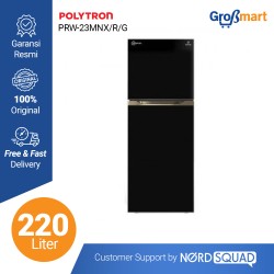 Kulkas 2 Pintu Polytron 220 Liter PRW-23MNX/R/G / PRW 23MNX/R/G / PRW23MNX/R/G Kulkas 2 Pintu Polytron 220 Liter PRW-23MNX/R/G / PRW 23MNX/R/G / PRW23MNX/R/G