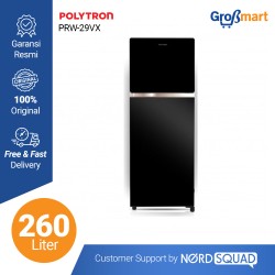 KULKAS 2 PINTU POLYTRON 260 LITER PRW-29VX KULKAS 2 PINTU POLYTRON 260 LITER PRW-29VX