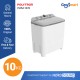 MESIN CUCI 2 TABUNG POLYTRON 10 KG TWIN TUB PWM-1076 MESIN CUCI 2 TABUNG POLYTRON 10 KG TWIN TUB PWM-1076