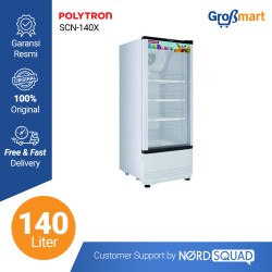 Showcase 1 Pintu Polytron 140 Liter Rust Free SCN-140X Showcase 1 Pintu Polytron 140 Liter Rust Free SCN-140X