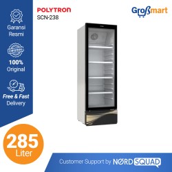 POLYTRON Showcase Glazell 280 Liter SCN 238X / SCN-238X / SCN238X POLYTRON Showcase Glazell 280 Liter SCN 238X / SCN-238X / SCN238X