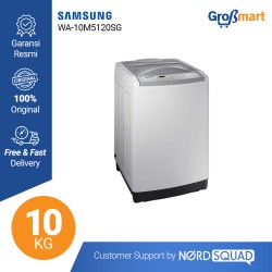 Mesin Cuci 1 Tabung Samsung 10 Kg Top Loading WA-10M5120SG Mesin Cuci 1 Tabung Samsung 10 Kg Top Loading WA-10M5120SG