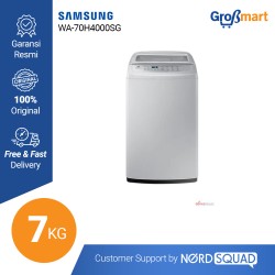 Mesin Cuci 1 Tabung Samsung 7 Kg Top Loading WA-70H4000SG Mesin Cuci 1 Tabung Samsung 7 Kg Top Loading WA-70H4000SG