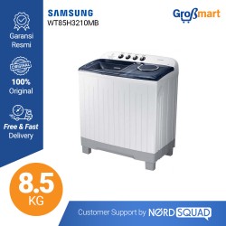 Samsung Mesin Cuci 2 Tabung WT-12J4200MB - 12 kg Samsung Mesin Cuci 2 Tabung WT-12J4200MB - 12 kg