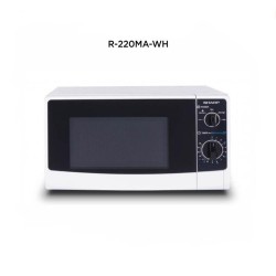 MICROWAVE OVEN SHARP 20 LITER R 220MA WH / R-220MA-WH MICROWAVE OVEN SHARP 20 LITER R 220MA WH / R-220MA-WH