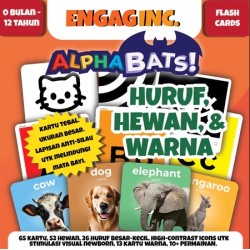 [Gift Not For Sale] AlphaBats! Kartu Flash Card Alfabet
