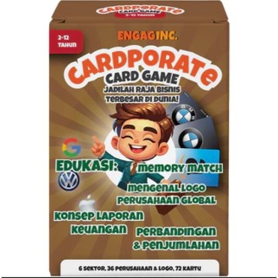 [Gift Not For Sale] Cardporate! Kartu Flash Card & Permainan