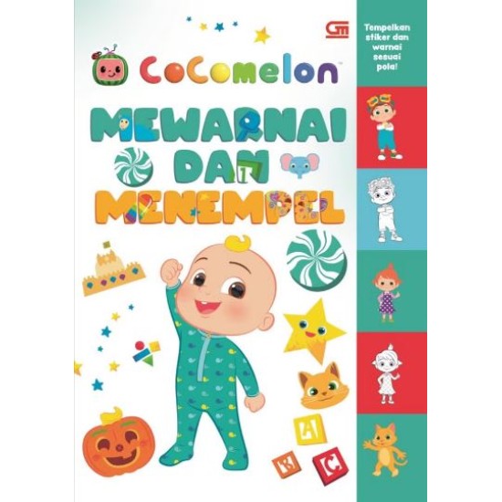 CoComelon: Mewarnai dan Menempel
