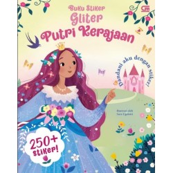 Buku Stiker Gliter: Putri Kerajaan