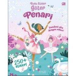 Buku Stiker Gliter: Penari