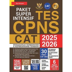 Paket Super Intensif Tes CPNS CAT 2025/2026 Paket Super Intensif Tes CPNS CAT 2025/2026