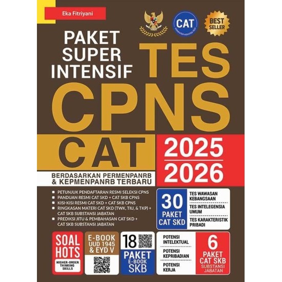 Paket Super Intensif Tes CPNS CAT 2025/2026 Paket Super Intensif Tes CPNS CAT 2025/2026