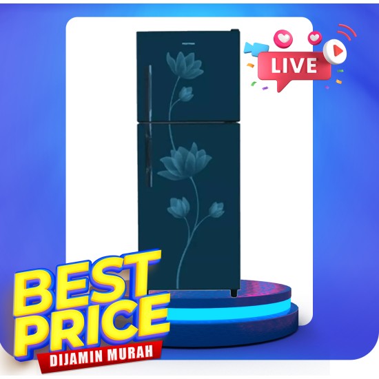 Polytron Refrigerator 210 Liter PRB-219B/R Kulkas 2 Pintu Polytron Refrigerator 210 Liter PRB-219B/R Kulkas 2 Pintu