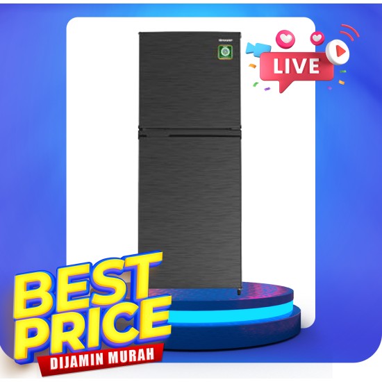 Kulkas 2 Pintu Sharp 205 Liter SJ-236MN-HS Kulkas 2 Pintu Sharp 205 Liter SJ-236MN-HS