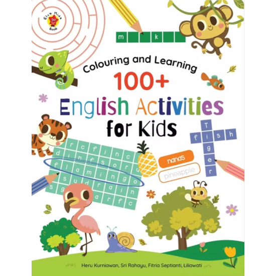 100+ Colouring and Learning English Activities for Kids